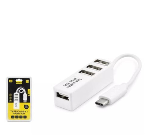 Hadron Hdx7015 Type-C Hub 4-Usb Beyaz (Telefon Uyumlu) (KDO)