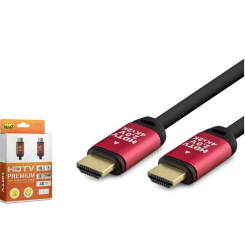 HADRON HDX2037 HDMI (M) TO HDMI (M) KABLO PVC 4K 1.5M SİYAH (KDO)