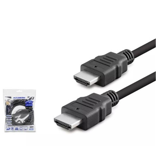 HADRON HDX2005 3M HDMI (M) TO HDMI (M) KABLO PVC SİYAH (KDO)