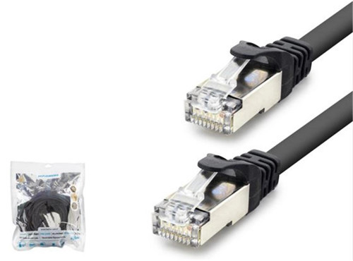 Hadron Hdx5088 Cat7 Kablo 1000Gbt 250Mhz 30Cm Siyah (KDO)
