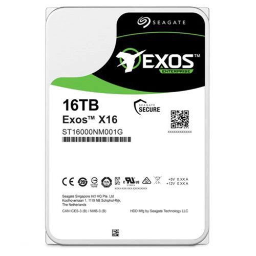 16TB EXOS ST16000NM001G 3.5 256MB 7200RPM SATA3 NAS Sabit Disk (Boğaziçi Garantili) (KDO)
