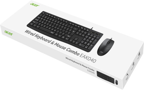 EAK040 BKL Kablolu Klavye+ Mouse set (KDO)