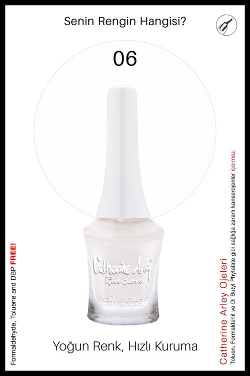 / Red Love – Naıl Lacquer – Oje – 06 – 7,5Ml