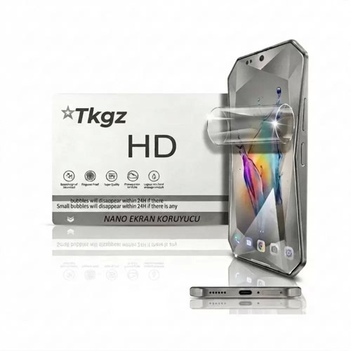 TCL 20R Uyumlu NANO Ekran Koruyucu Ultra İnce ekstra Dayanıklı HD