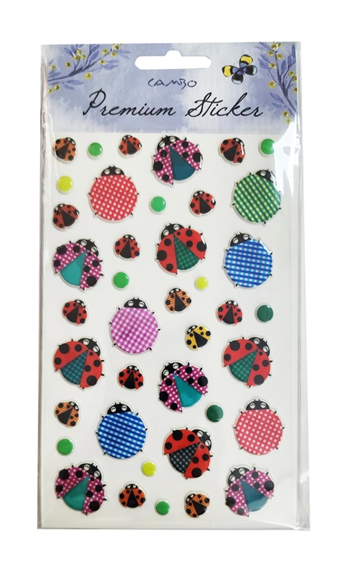 Puf Uğurböceği Sticker