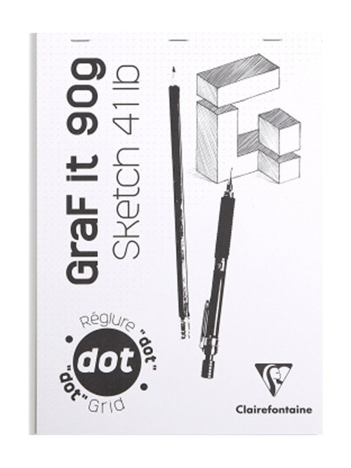 Dot Grid A4 80 Yaprak 90Gr Eskiz Defteri (Karışık Renk, 1 Adet)