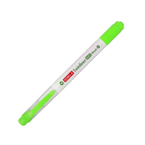 Twinliner Soft Fırçalı Fosforlu Kalem Çimen Yeşili (12 Li Paket) No:41