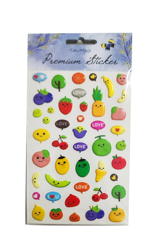 Puf Mini Kalp Sticker