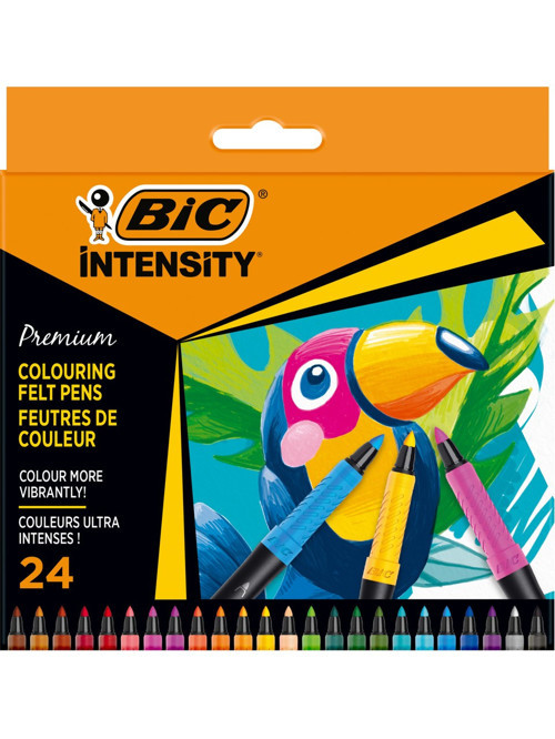 Keçeli Boya Kalemi Intensity Premium 24 Renk