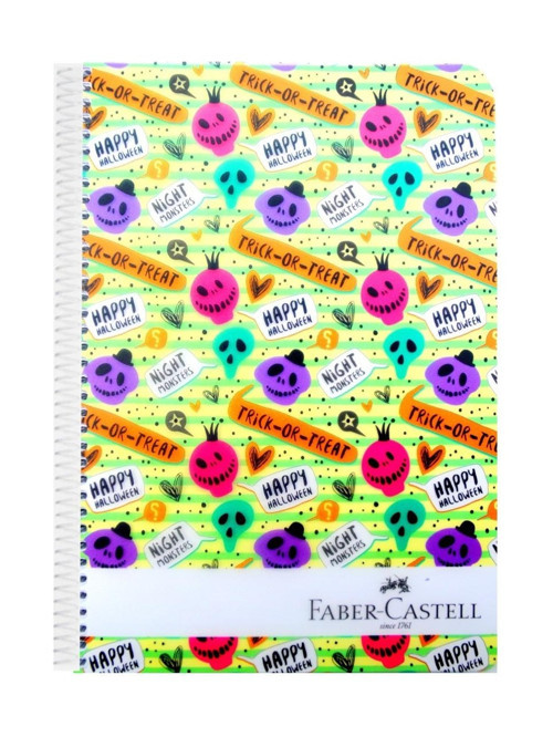 Faber-Castell Not Defteri B5 Plastik Kapak 100 Yaprak Çizgili (4 Lü Paket) 5075000063000