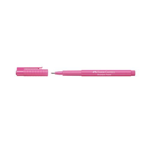 Faber-Castell Broadpen 0.8Mm 1554 Keçe Uçlu Kalem Pastel Pembe (10 Lu Paket)