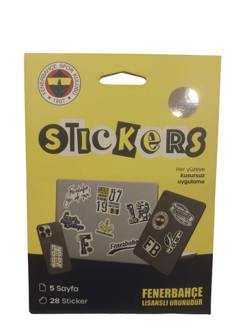 Sarı Sticker Paketi (25 Adet)