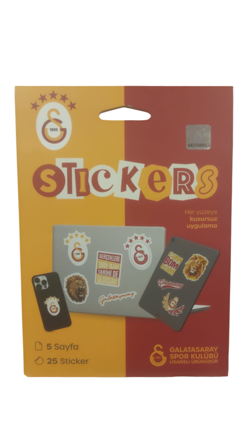 5 Yıldız Sticker Paketi (25 Adet)
