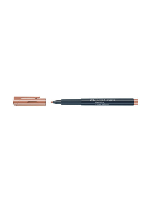 Faber-Castell Markör Kalem Metalik Bakır (10 Lu Paket) 4005401607526