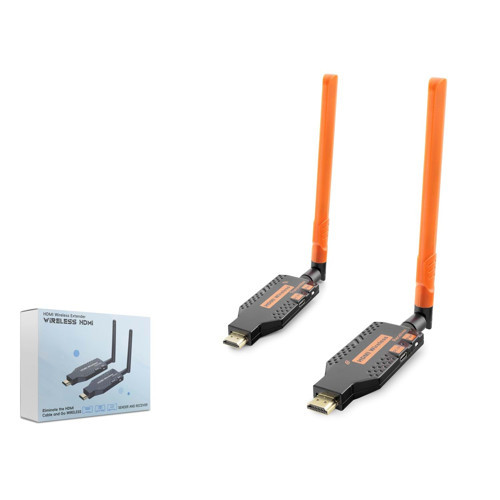 Hdx1382 Kablosuz Hdmi Görüntü Aktarım Seti 1080P 150 M Siyah