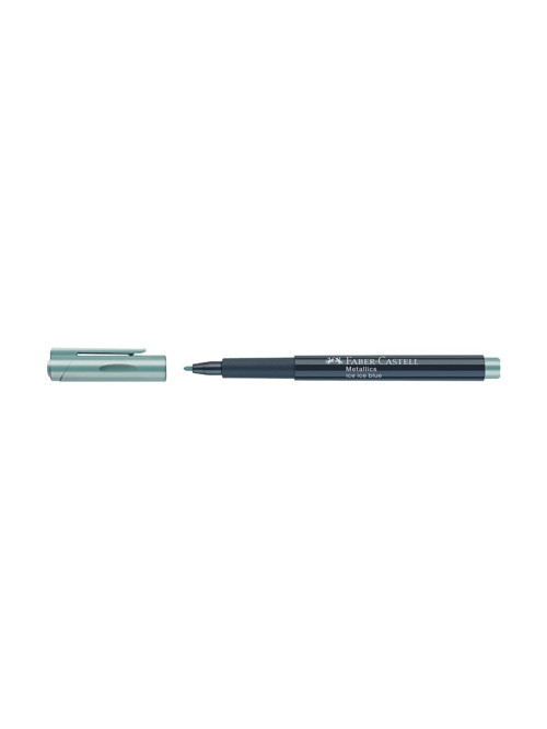 Faber-Castell Metalik Markör Kalem Buz Mavisi (10 Lu Paket) 400540160792