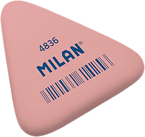 Esnek Sentetik Üçgen Silgi Pembe (36 Lı Paket) Pnm4836