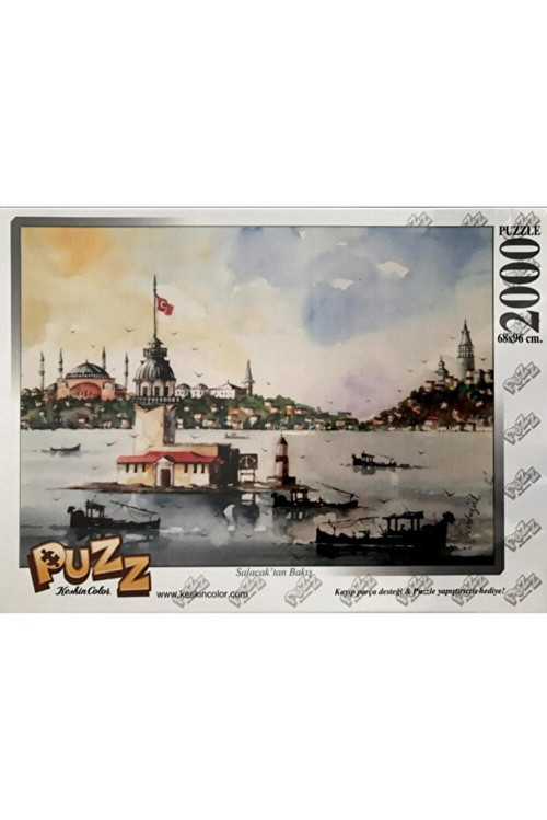 Puzzle 68X96Cm 2000 Parça Salacaktan Bakış Ressam