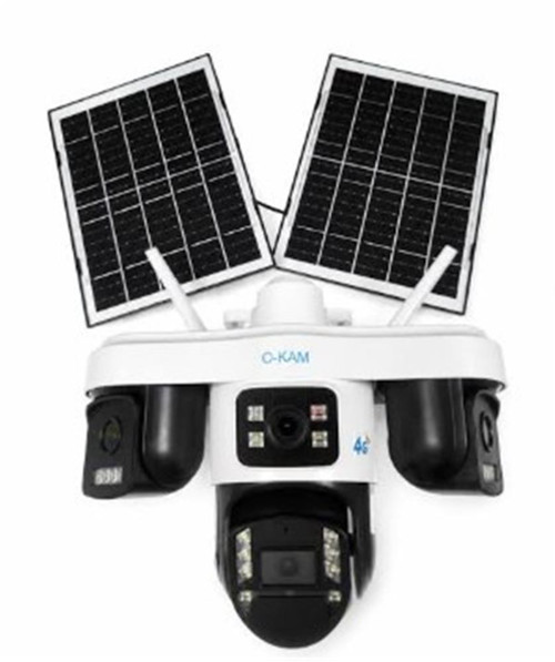 O-Kam Ok-S-337 Premium Aov 4G 4 Lens Solar Ptz Güvenlik Kamerası