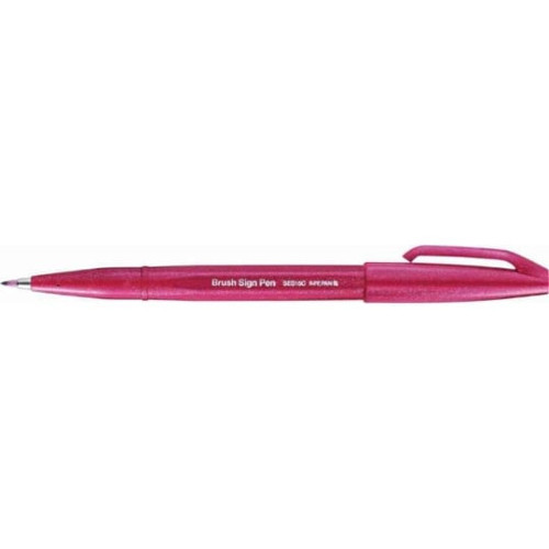 Brush Sing Fırça Uçlu Kaligrafi Kalemi Burgundy (10 Lu Paket) Ses15C-B2X