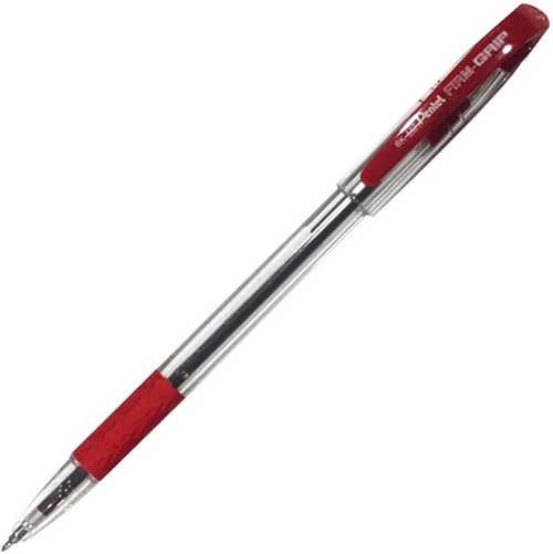 Tükenmez Kalem Fırm Grıp Bk447 0.7 Mm Kırmızı (12 Li Paket) Bk447-B