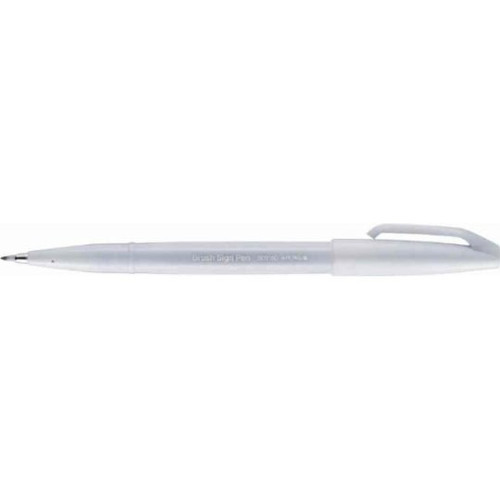 Brush Sing Fırça Uçlu Kaligrafi Kalemi Light Grey (10 Lu Paket) Ses15C-N2X