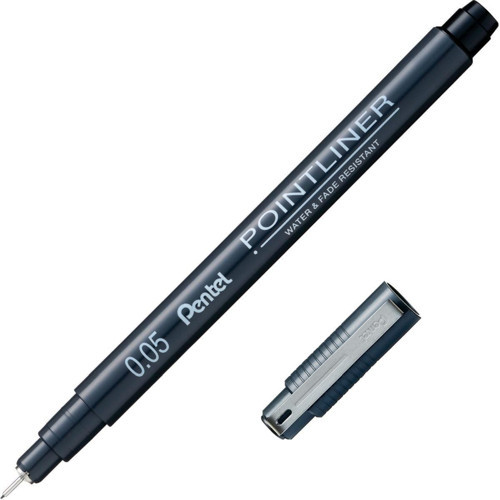 Fiber Uçlu Yazı Kalemi İnce Uç 0.05 Mm (12 Li Paket) S20P-05A