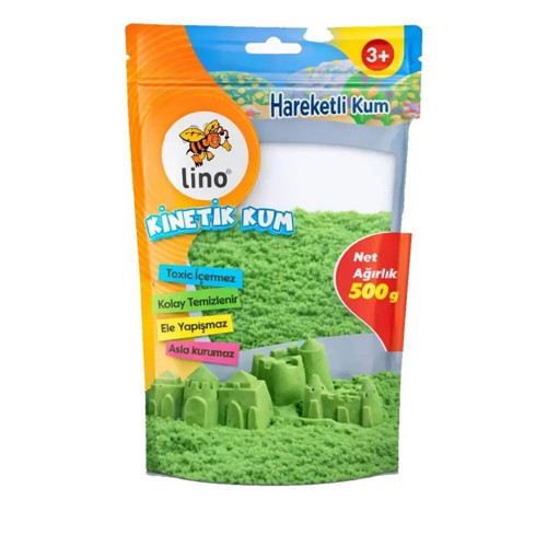 Kinetik Kum 500 Gr Yeşil Doypack