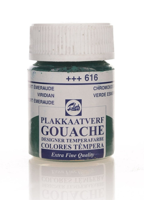 Gouache Jar 16 Ml Guaj Boya Viridian (10 Lu Paket)