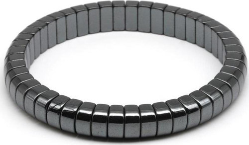Hematit Doğal Taş Bileklik 4 X 8 Mm Özel Kesim