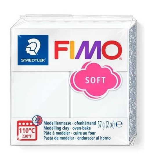 Modelleme Kili Fımo Soft Beyaz 8020-0 07
