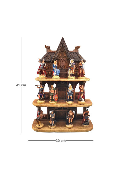 Veronese Design Standlı Iskandinav Mitolojisi 12'Li Biblo Seti