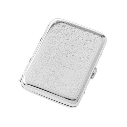 METAL ÜZERİ DESENLİ SİGARA TABAKASI