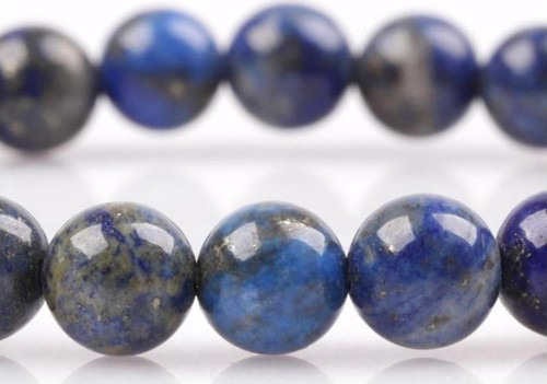 Lapis Lazuli Doğal Taş Bileklik 6 mm Küre Kesim