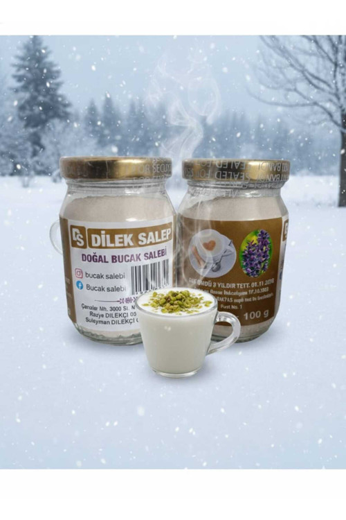 Meşhur Bucak Salebi Salep 2X100G Doğal Sahlep