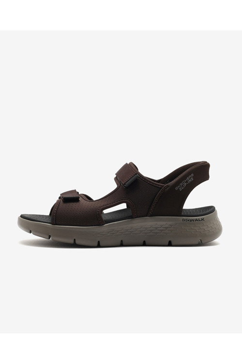 Go Walk Flex Sandal - Easy Entry Erkek Kahverengi Sandalet 229210 Brn