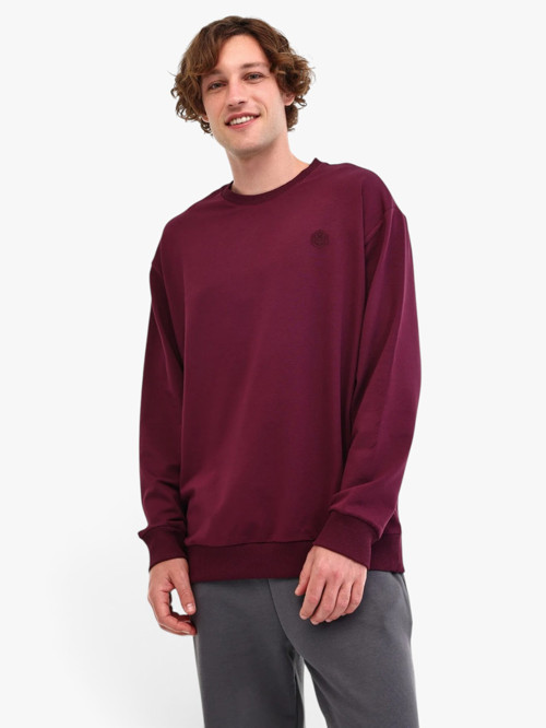 MB SN75 C NECK SW 6PR Erkek Kırmızı Sweatshirt - 102696691