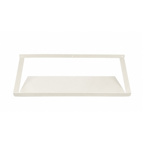 Ziglat 150 Serisi Endüstriyel Duvar Tipi Raf 700x200x150 mm Mat Beyaz 20 kg Taşıma Kapasiteli
