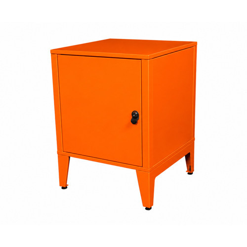 Ziglat 655 Serisi Kilitli Metal Home Office Dolabı Metal Kapaklı Turuncu 450x600x450 mm