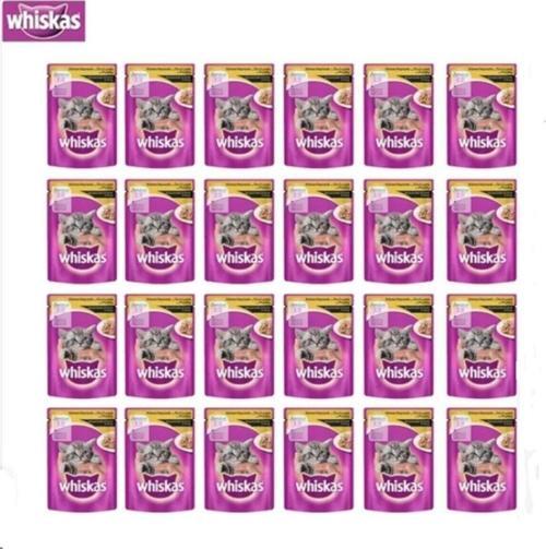 Pouch Yavru Kümes Hayvanlı Yaş Kedi Maması 100 Gr X 24 Adet