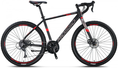 GVL270 CLARIS ERKEK YARIŞ BİSİKLETİ 430H MD 27.5 JANT 16 VİTES SİYAH KIRMIZI