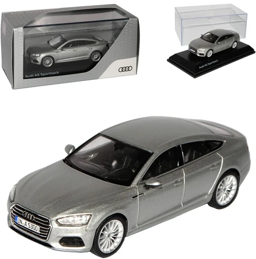 Audi A5 Sportback Phase II 2017 Florett Silver Spark 5011605031 1/43 Model Araba