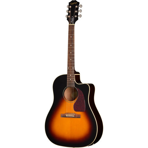 J-45 Studio EC Elektro Akustik Gitar (Vintage Sunburst)