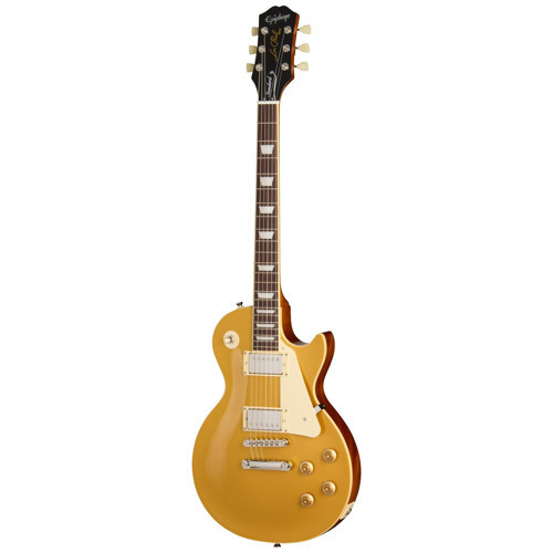 Inspired by Gibson Les Paul Standard '50s Elektro Gitar (Goldtop)