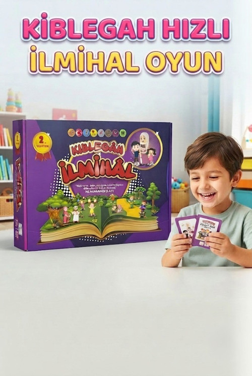 Hızlı İlmihal Oyunu - Eğitici ve Eğlenceli Temel Dini Bilgiler Aile İçi Etkileşimli Oyun Seti