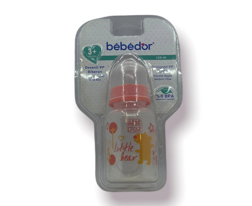Desenli PP 125 Ml Orta Akış - Turuncu