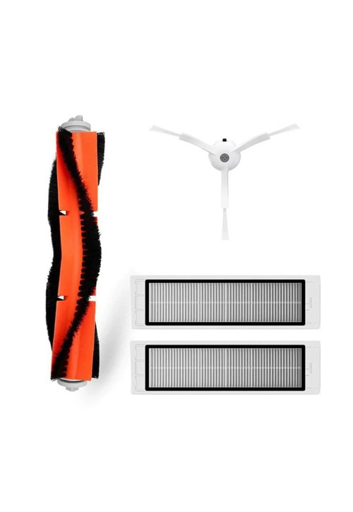 Xiaomi Vacuum Cleaner (Global) (SDJQR02RR) Robot Süpürge Uyumlu 4'lü Yedek Parça Seti
