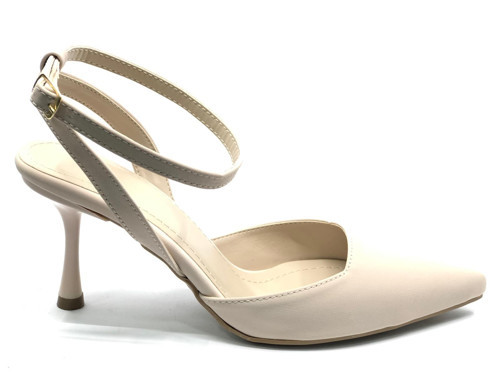Arkası Açık Stiletto Kadın Topuklu Ayakkabı