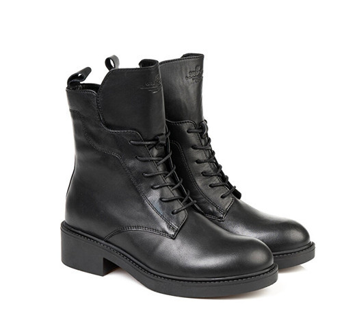 30960 Zn Deri Trendy Kadın Bot