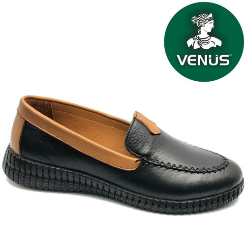 Venüs Emdidona Hakiki Deri Ortopedik Kadın Casual Babet Ayakkabı